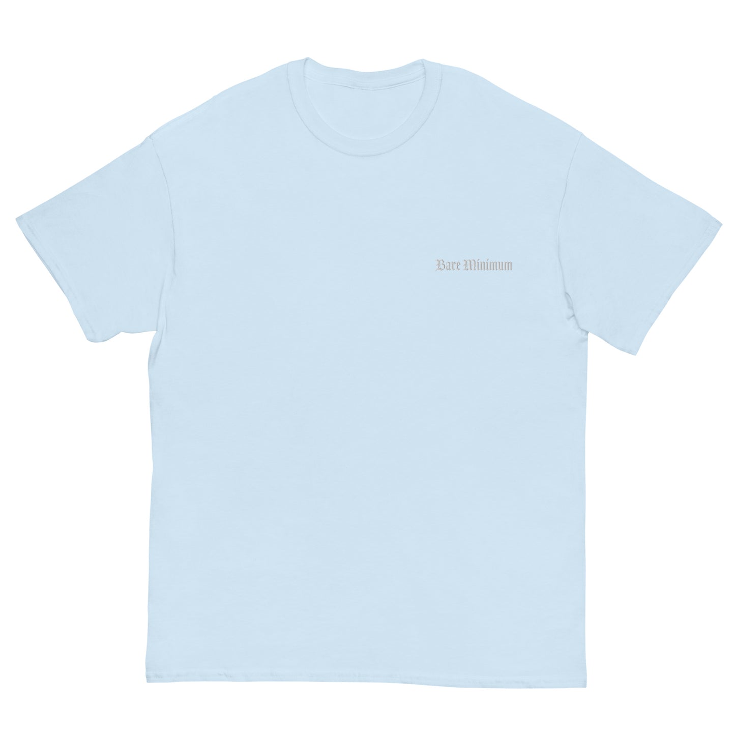 Bare Minimum classic embroidered tee