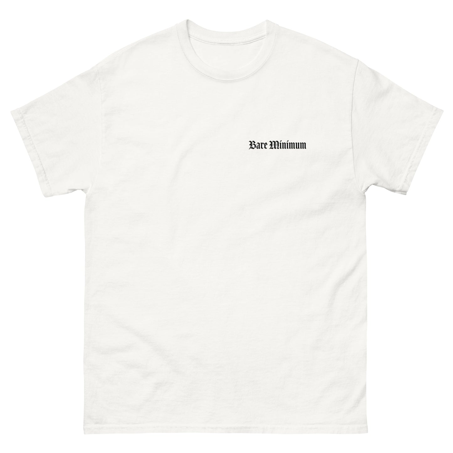 Bare Minimum abstract tee