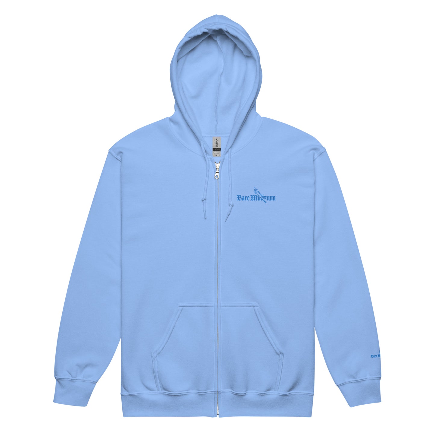 Bare Minimum night sky embroidery zip up